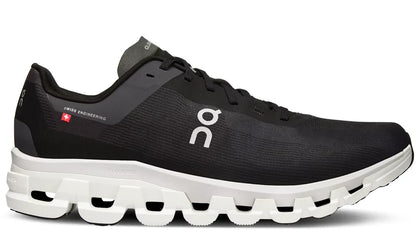 On Running Cloudflow 4 "Black / White" Speed Running Shoes UAE