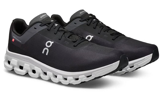 On Running Cloudflow 4 "Black / White" Speed Running Shoes UAE