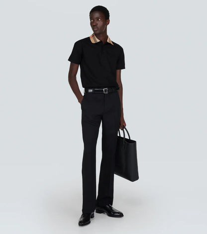 Burberry Check Cotton Piqué Polo Shirt Premium Polo UAE