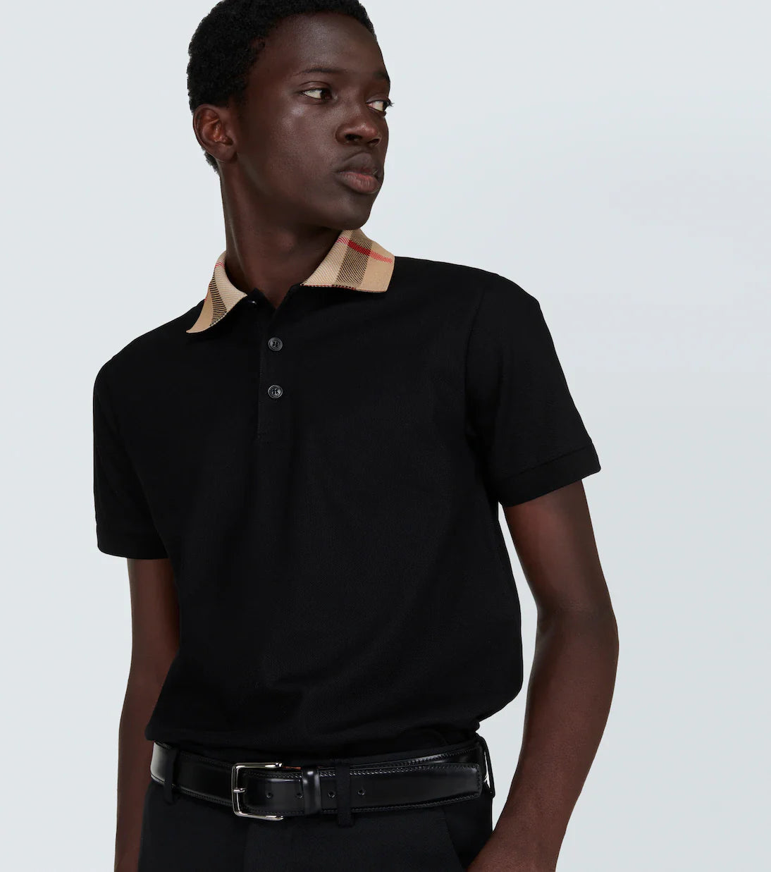 Burberry Check Cotton Piqué Polo Shirt Premium Polo UAE