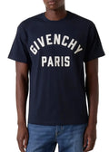 Givenchy Paris Cotton Jersey T-Shirt "Navy Blue" Premium Casual Tee UAE