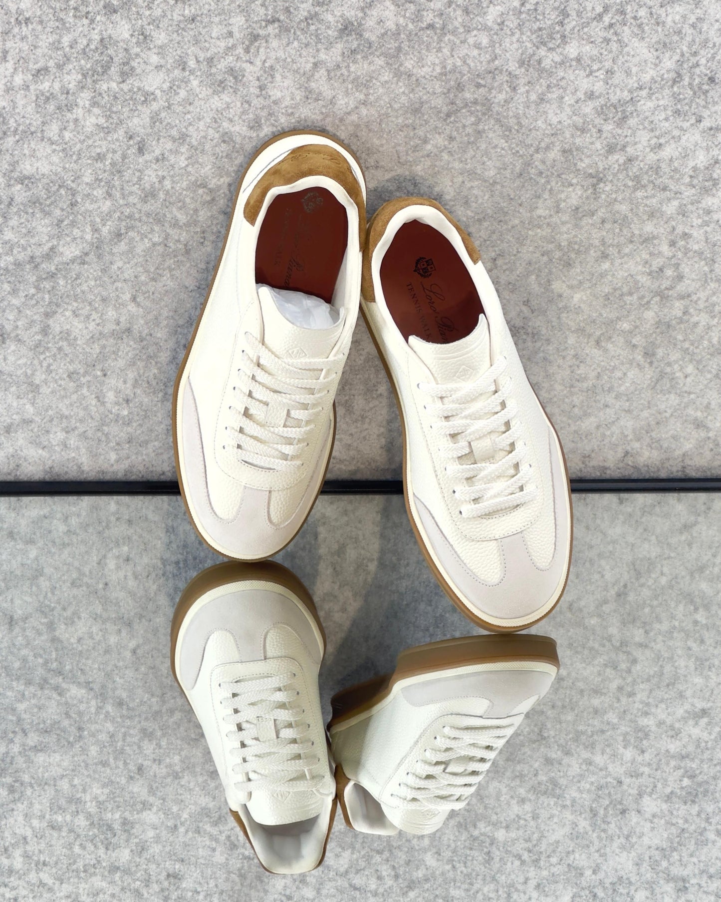 Loro Piana tennis walk