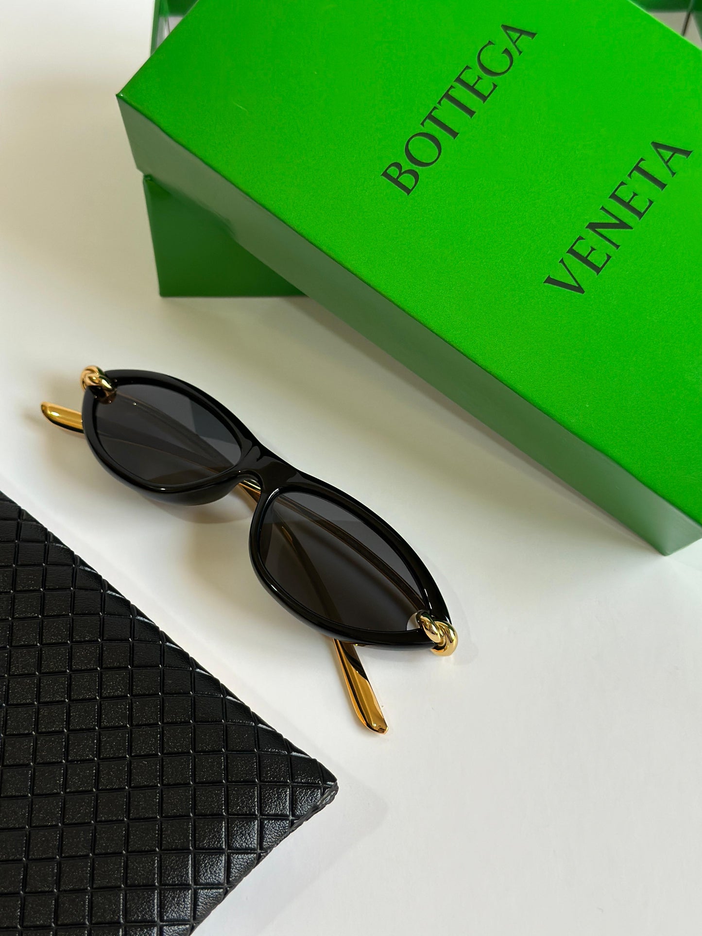 BOTTEGA VENETA Knot Cat-Eye Sunglasses