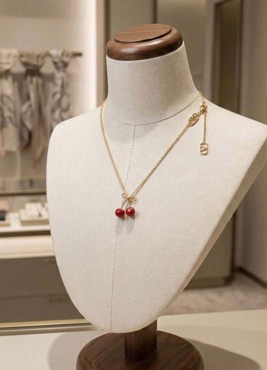 Valentino Garavani cherry-motif Necklace & Earrings