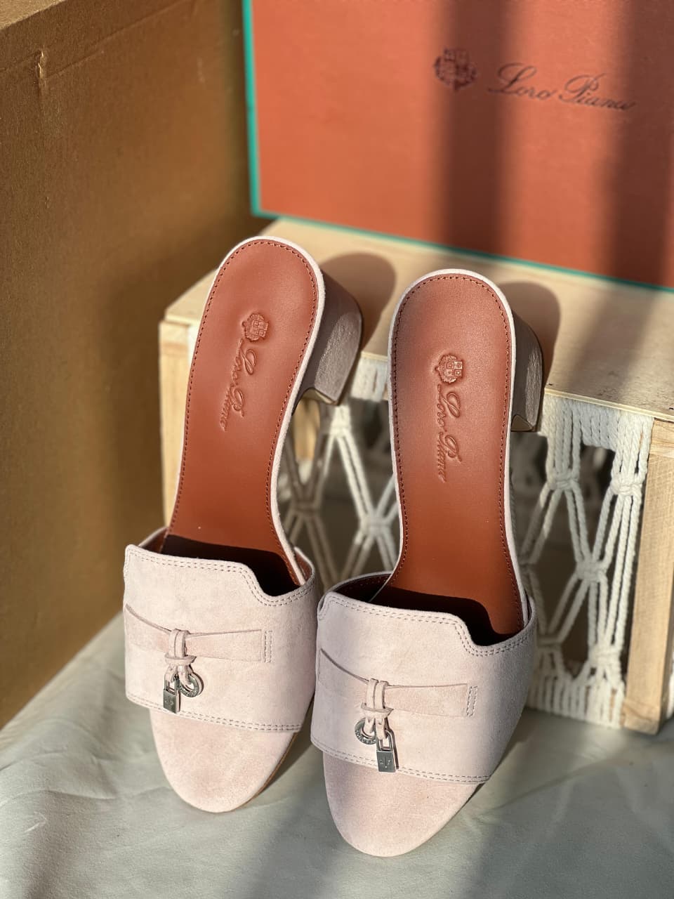LORO PIANA Summer Charms Sandal
