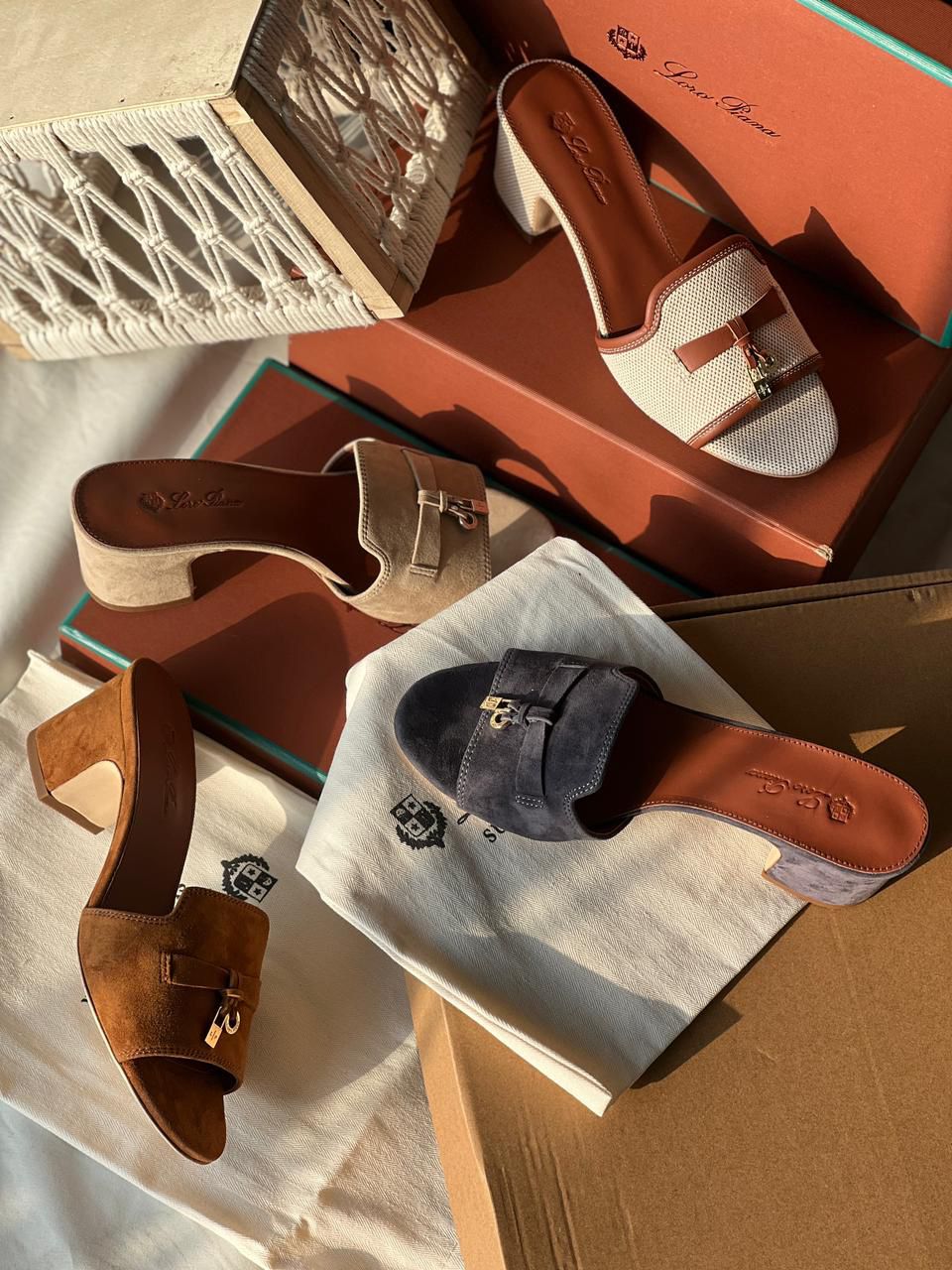 LORO PIANA Summer Charms Sandal