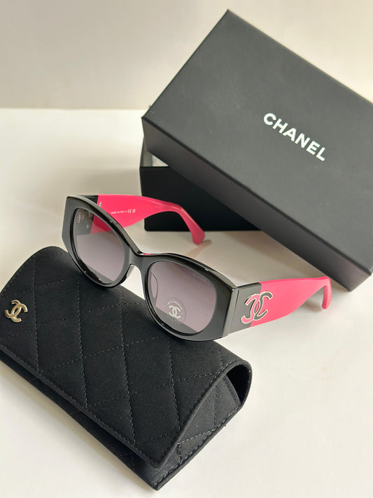 CHANEL Oval Sunglasses