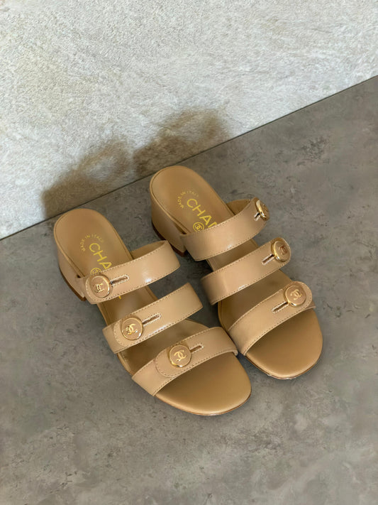 Chanel Turnlock Triple Strap