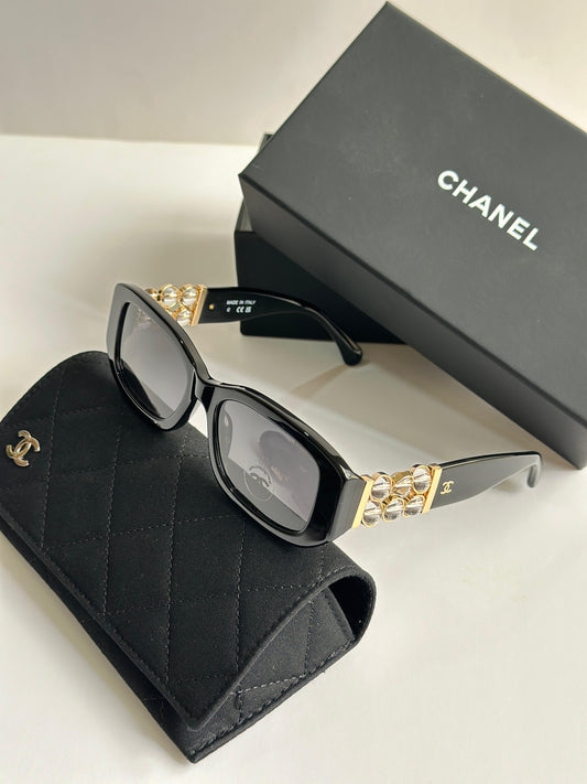 CHANEL Oval Sunglasses
