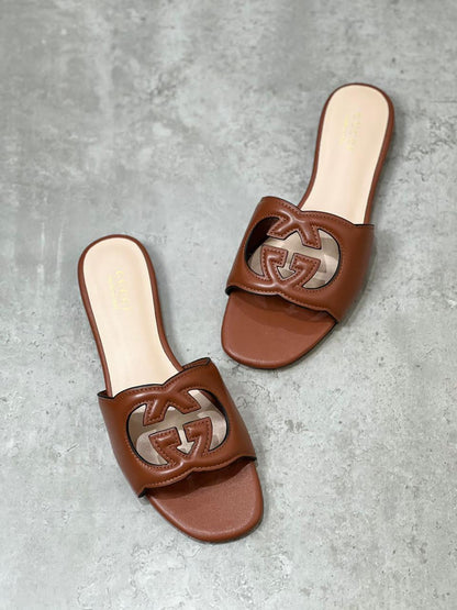 Gucci Interlocking Slide