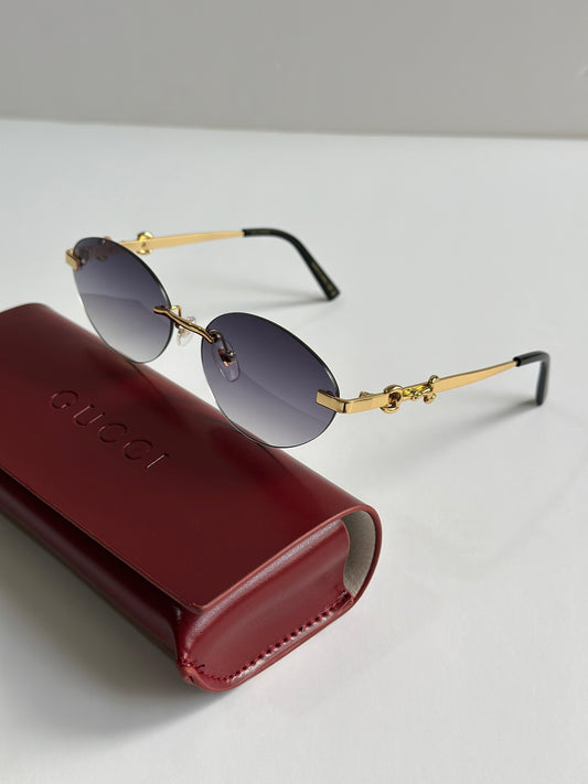 Gucci Oval Sunglasses