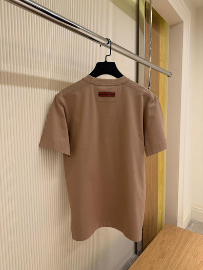 Zegna logo-print crew-neck T-shirt