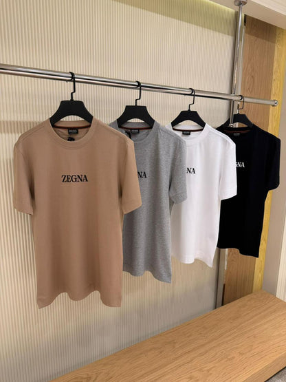 Zegna logo-print crew-neck T-shirt