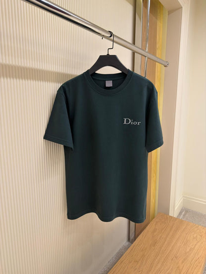 T-Shirt with Dior Embroidery, Relaxed Fit