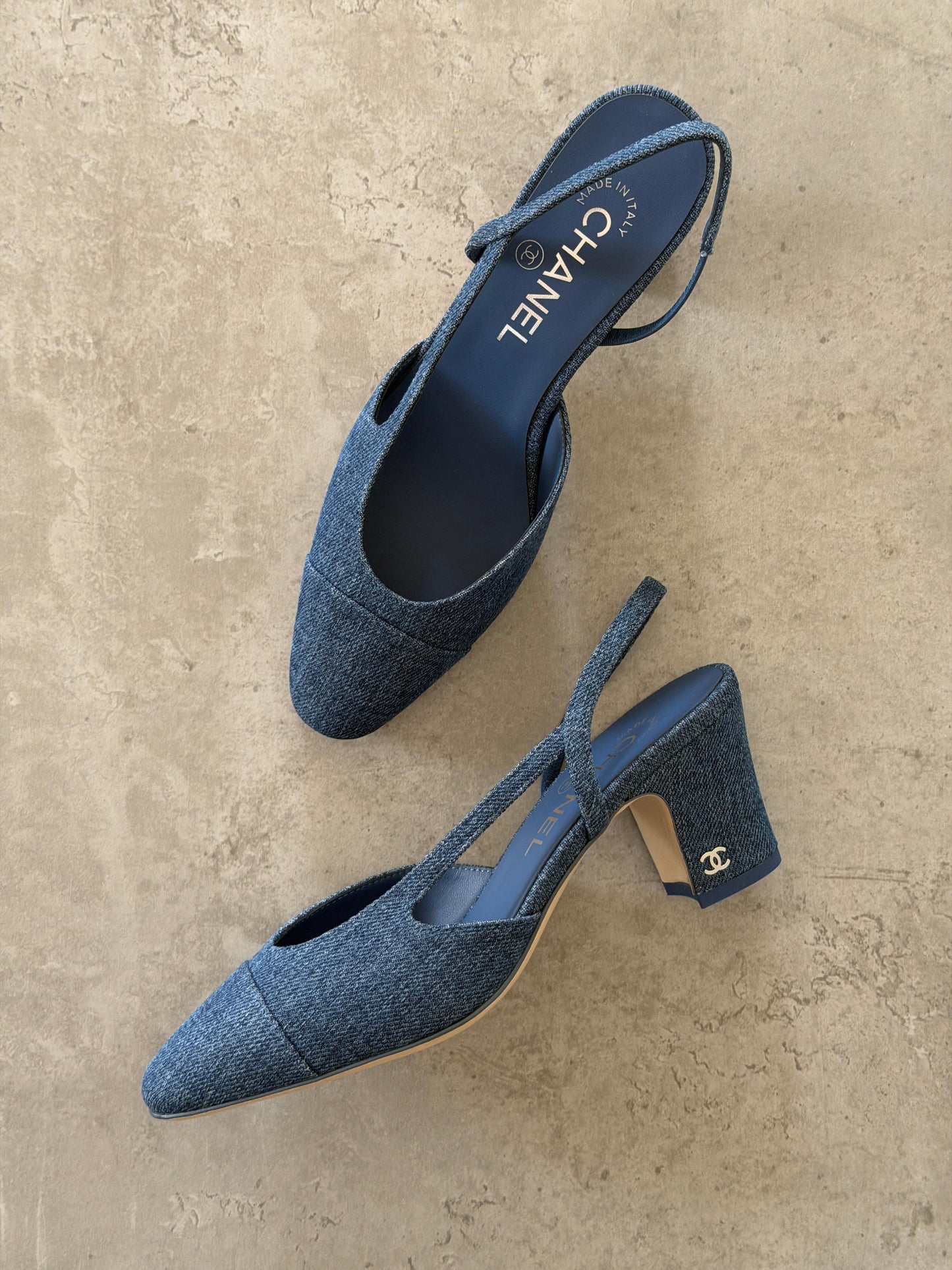 Chanel Heeled Slingbacks