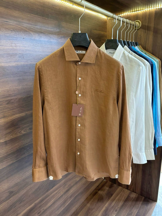 Loro Piana André linen shirt