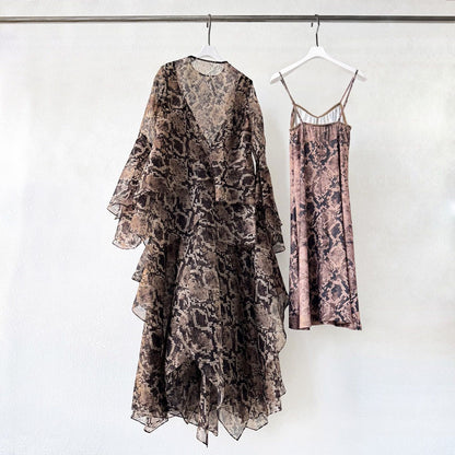 Zimmermann HYPNOTIC CASCADING MAXI DRESS