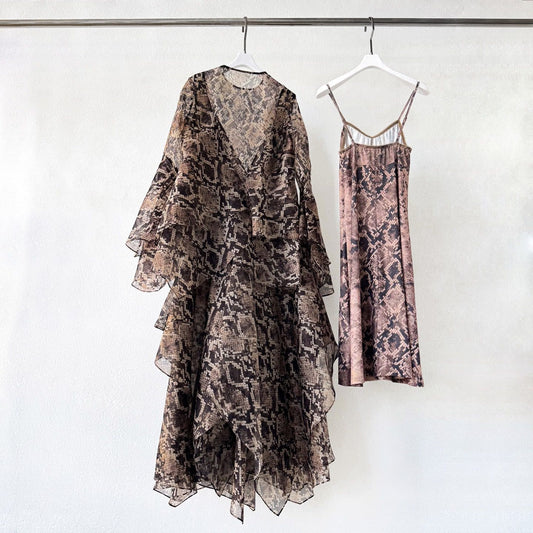 Zimmermann HYPNOTIC CASCADING MAXI DRESS