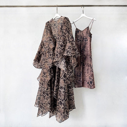 Zimmermann HYPNOTIC CASCADING MAXI DRESS