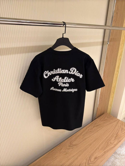 Dior Cotton Pique Embroidered T-Shirt