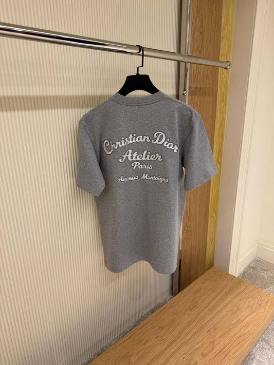 Dior Cotton Pique Embroidered T-Shirt