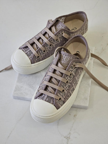Dior Walk'n'Dior Sneaker Black Dior Oblique Embroidered Mesh