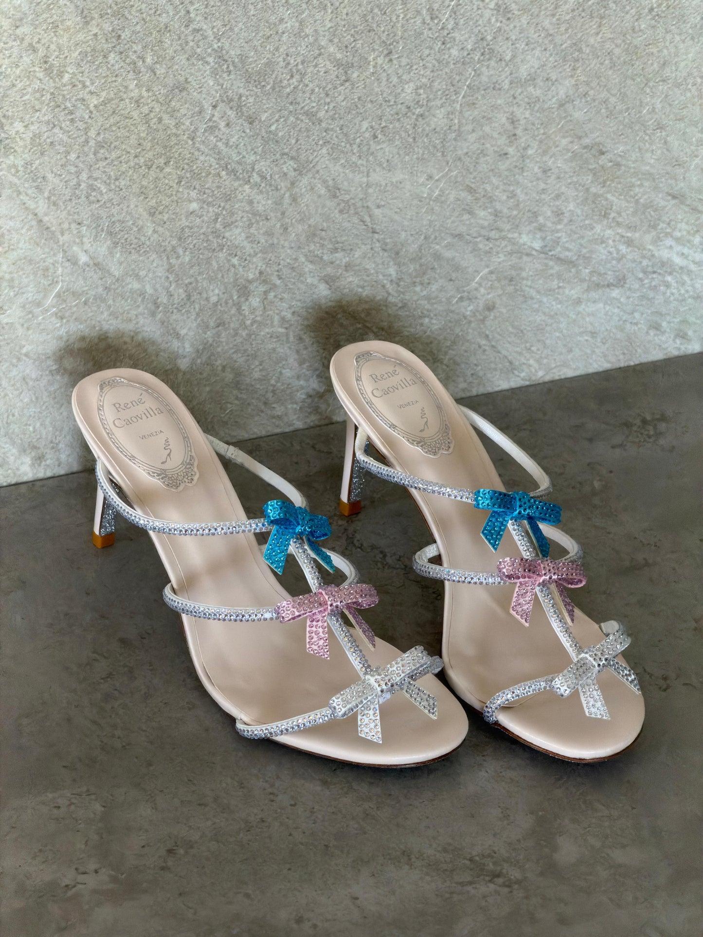 René Caovilla 105mm Caterina Sandals