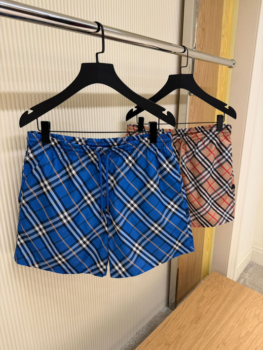 Burberry Neutral Logo Appliqué Vintage Shorts