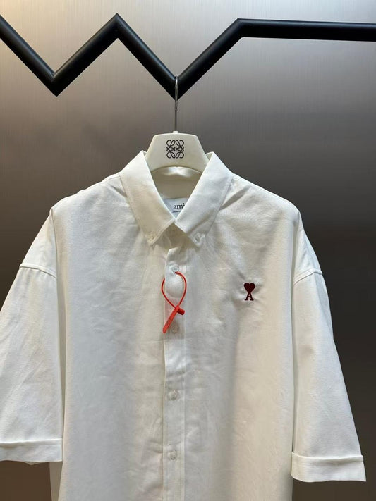 AMI Paris Ami De Coeur Cotton Shirt