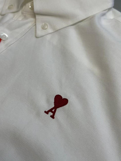 AMI Paris Ami De Coeur Cotton Shirt