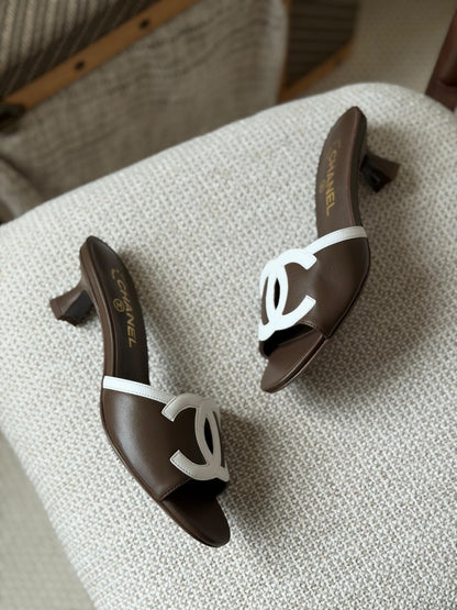 Chanel Lambskin Sandals