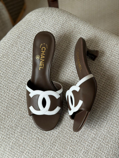 Chanel Lambskin Sandals
