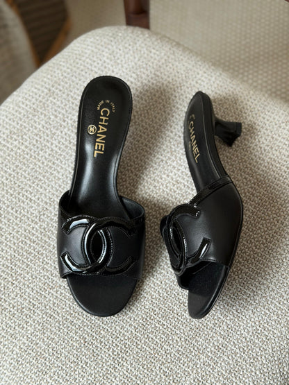 Chanel Lambskin Sandals