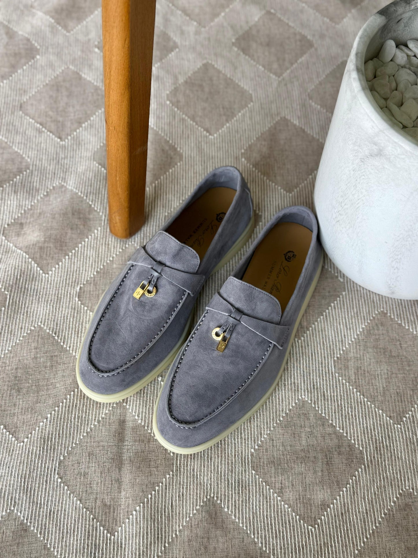 LORO PIANA Summer Charms Walk Loafers