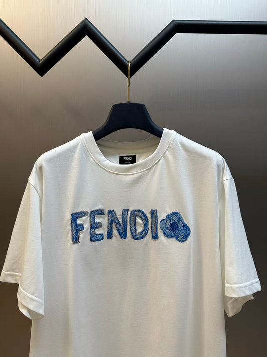 Fendi T-Shirt Cotton White