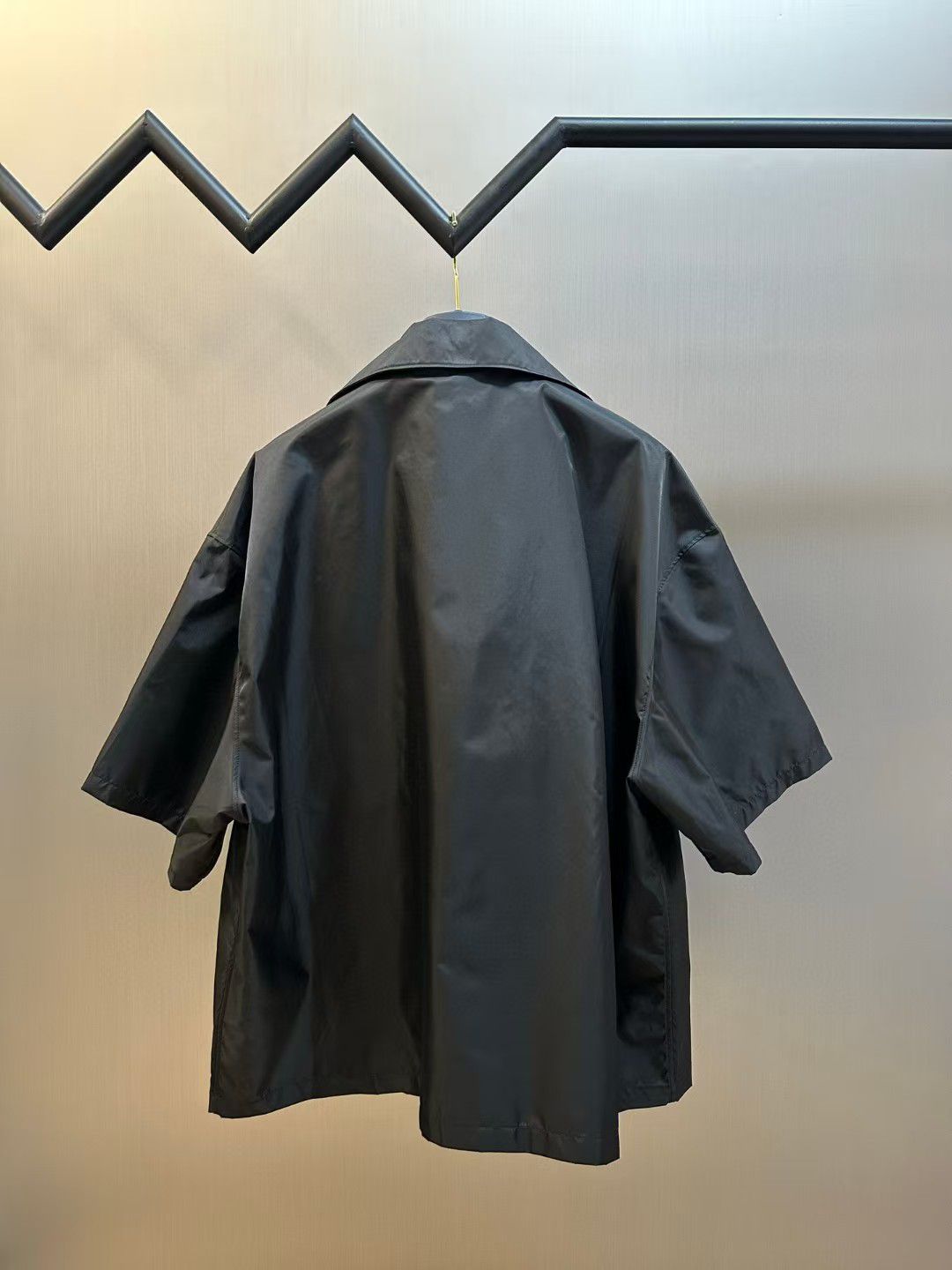 Prada triangle-logo Bowling Shirt