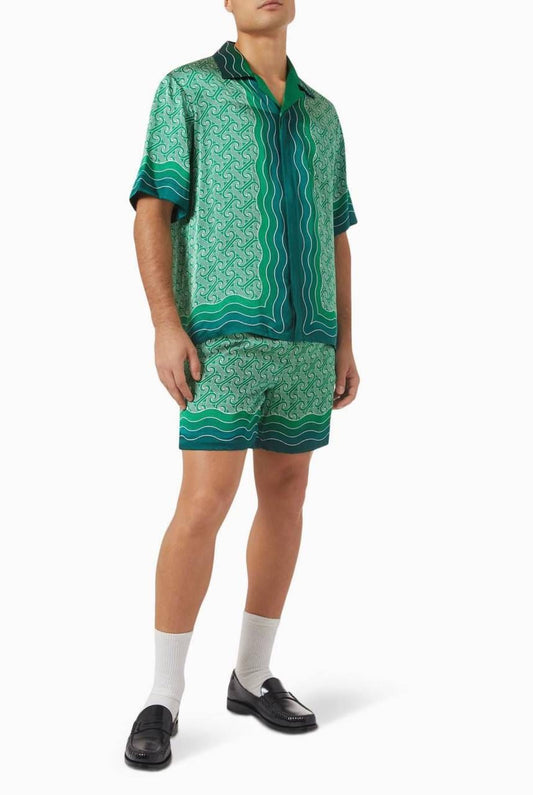 Casablanca Multicolour Short-sleeve Cuban set
