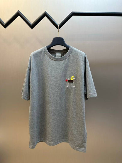 Dior T-Shirt with Horse Embroidery