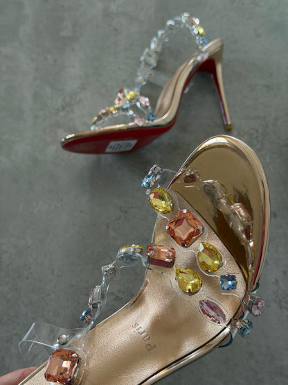 Christian Louboutin Rosa Jewel heel