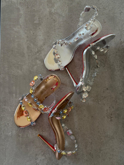 Christian Louboutin Rosa Jewel heel