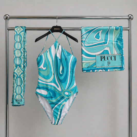 PUCCI Marmo-print Swimsuit