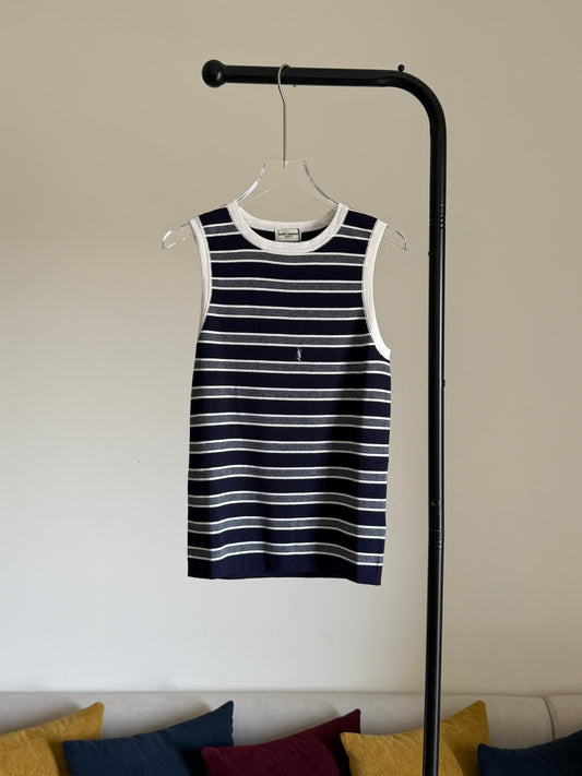 Saint Laurent Striped Tank Top