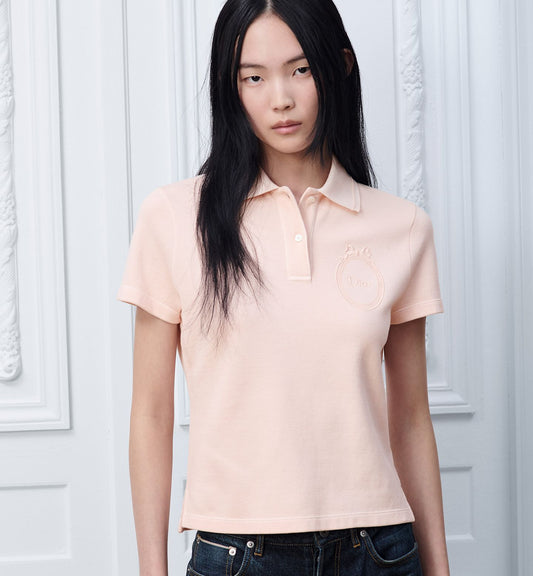 Dior Médaillon Embroidered Polo Shirt