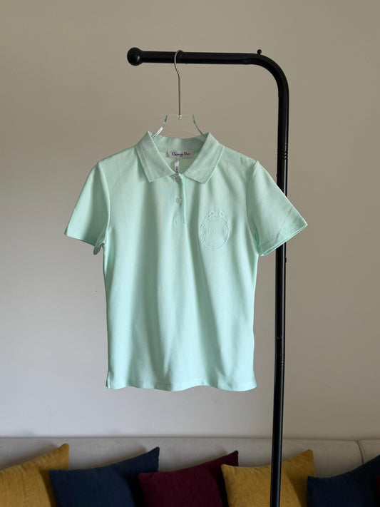 Dior Médaillon Embroidered Polo Shirt