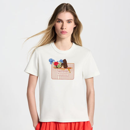 LV Getaway Print T-Shirt