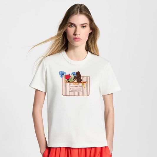 LV Getaway Print T-Shirt