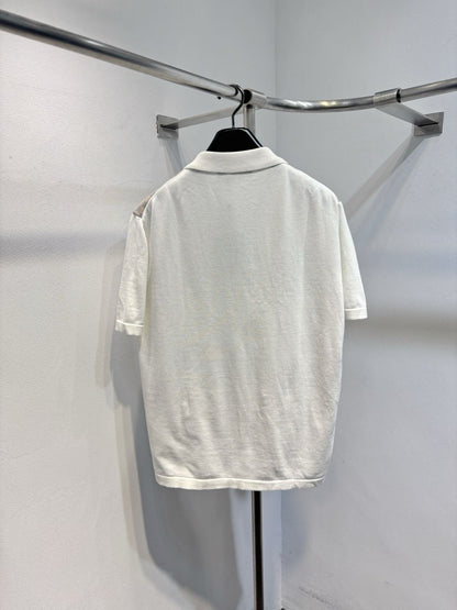 LV Graphic Jacquard Short-Sleeved Shirt