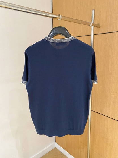 LORO PIANA SILK COTTON BLEND Tshirt