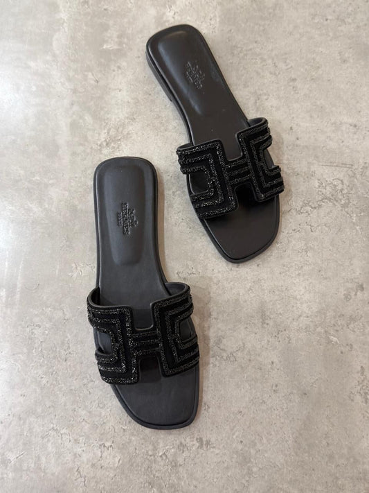 Hermes Oran Sandals