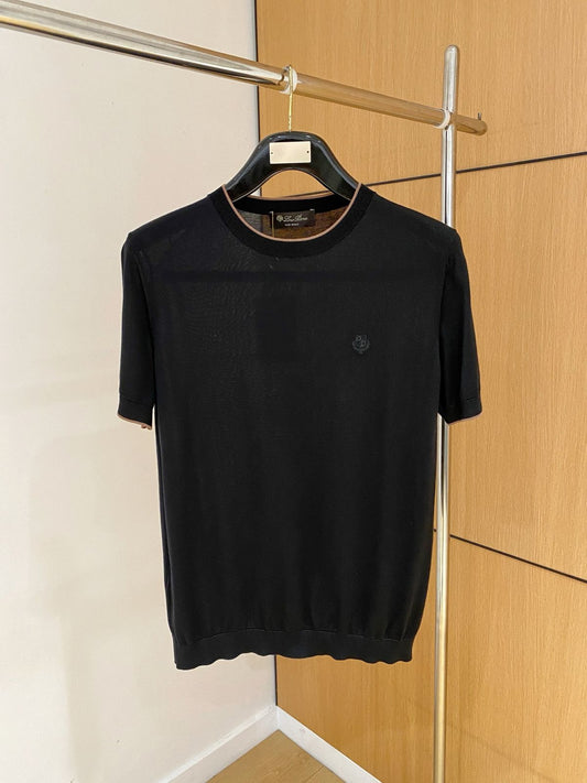 LORO PIANA Silk and Cotton-Blend T-Shirt